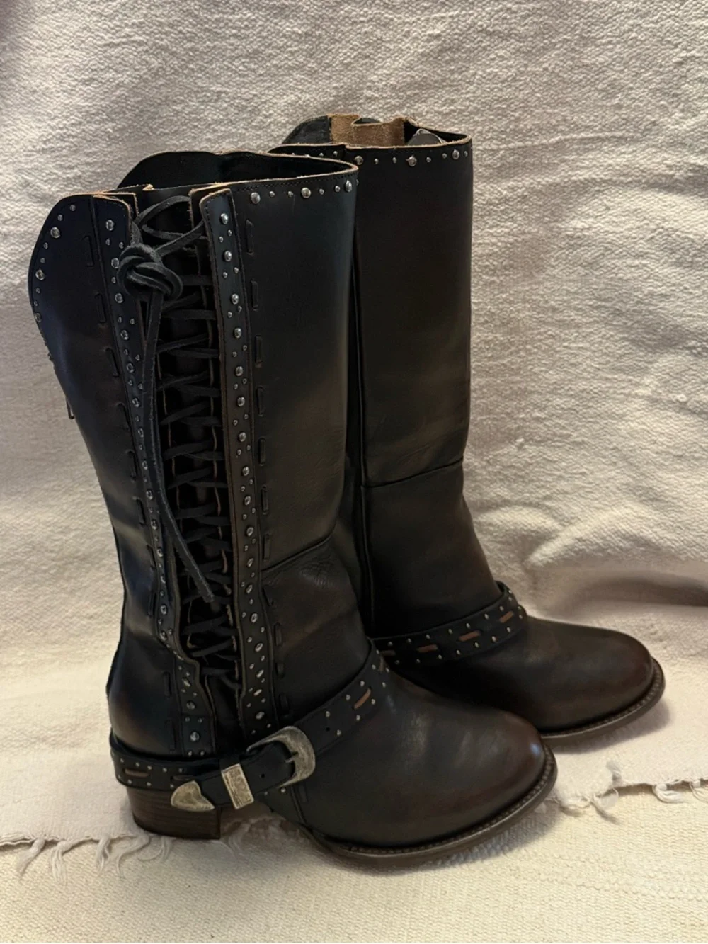 Freebird Black Contour boots size 10 - Picture 2 of 10
